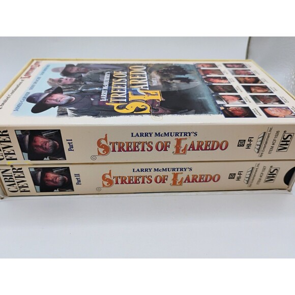 Lonesome Dove Trilogy Collectors Set VHS Box Set Larry McMurtry Video Tapes - Picture 13 of 14